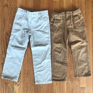 Bundle of Cherokee boys khakis, size 4T